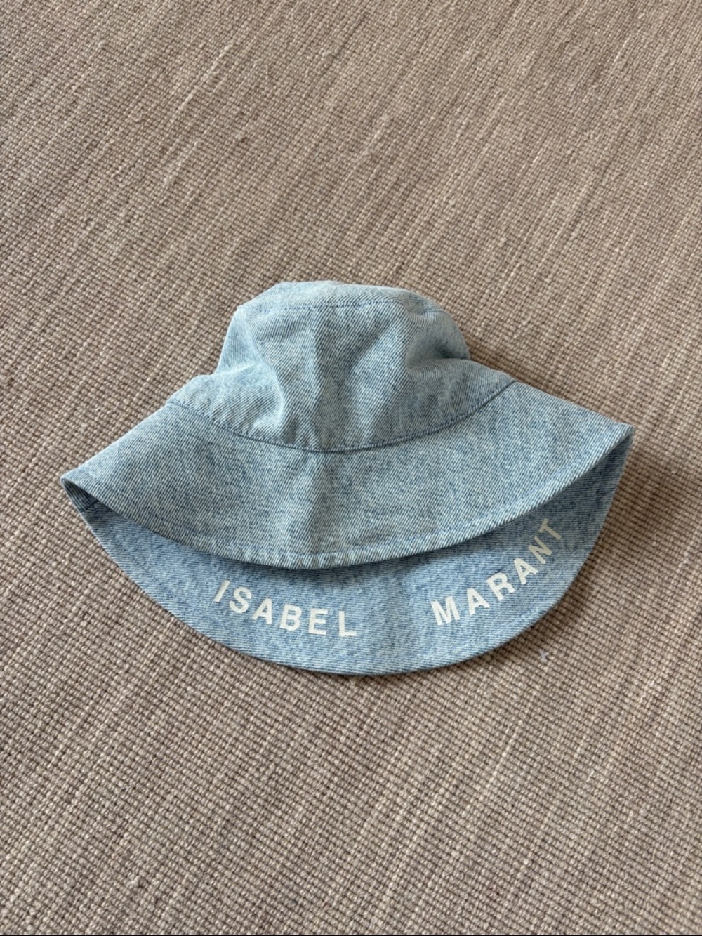 Isabel Marant Women’s Blue Denim Bucket Hat